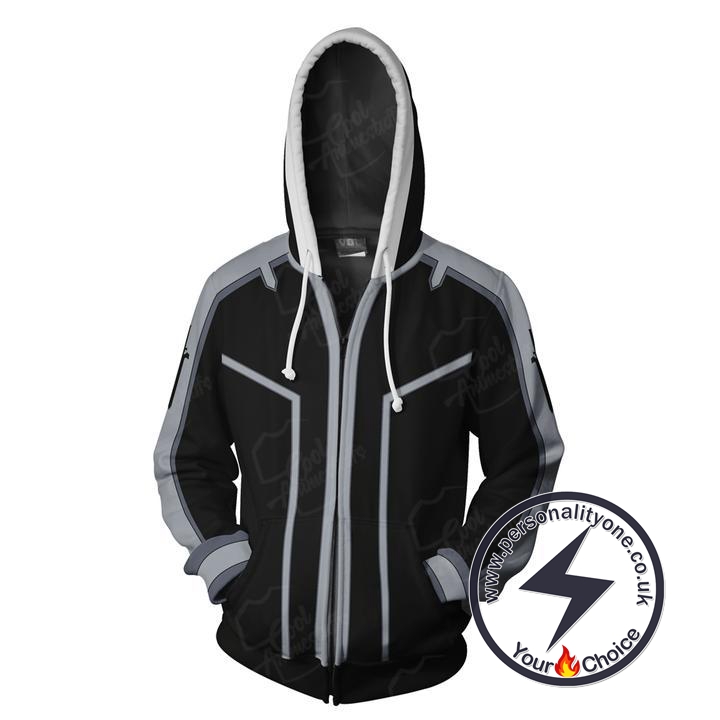 Sword Art Online Kirito Zip Up Hoodie Jacket